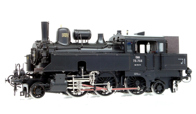 ÖBB 75.755 Dampflokomotive ex 229 der kkStB Epoche III (MM13705H)